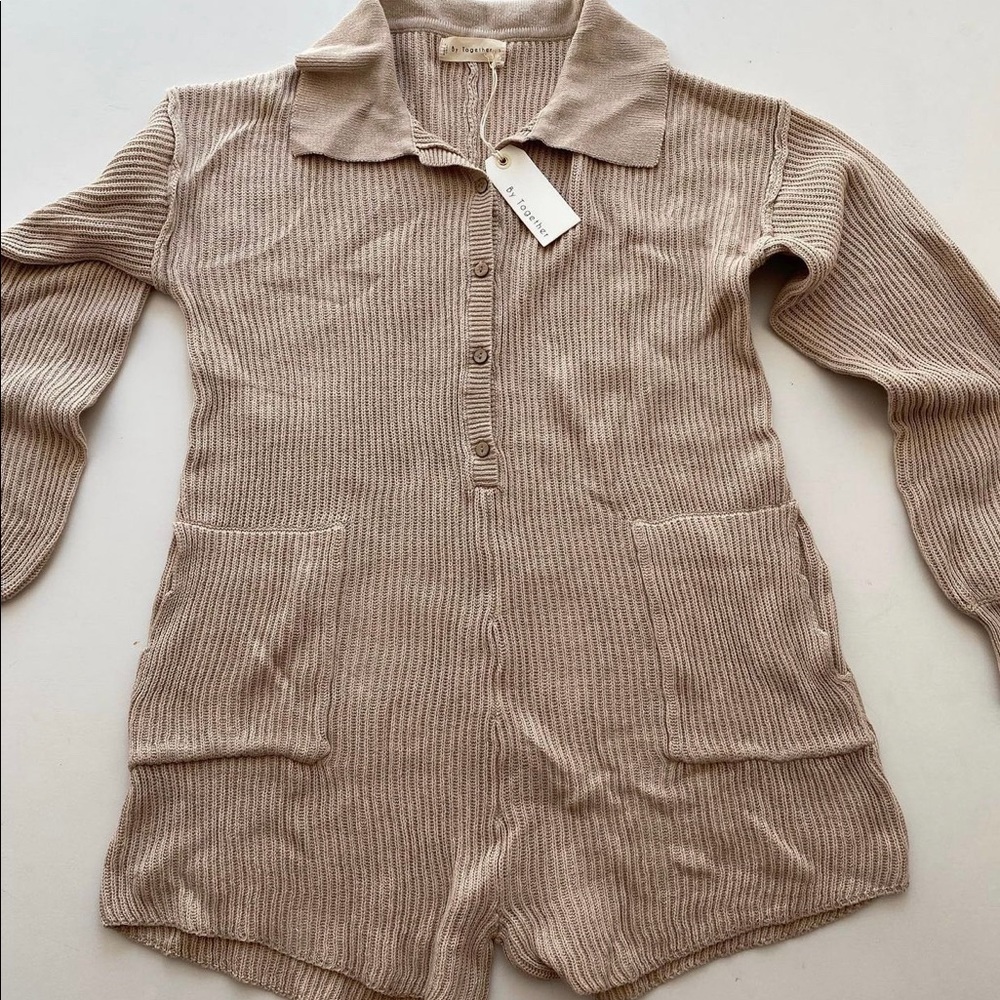 Sweater romper